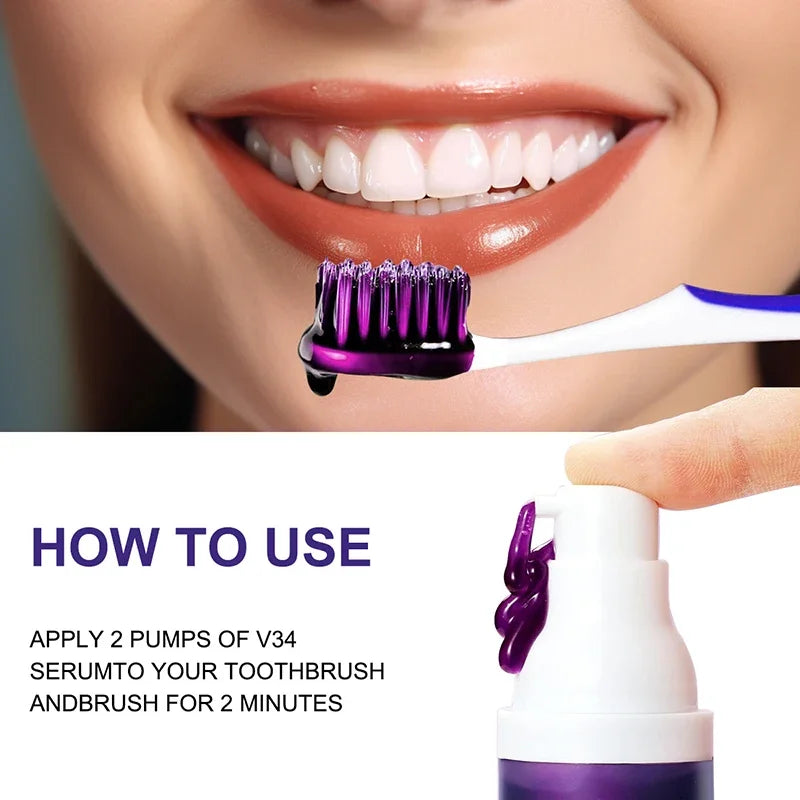 V34 Color Correcting Smile Serum