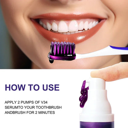 V34 Color Correcting Smile Serum